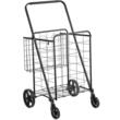 Carucior de cumparaturi pliabil, Vivatechnix, otel, 645x622x1045 mm, max 50 kg