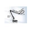 Lupa cu lampa led 2 in 1, Zoom 5x, diametru 4.3 inch, 12 W, dimmabil 5 temperaturi de lumina