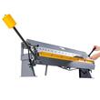 Masina de indoit tabla, Manuala, Latime indoire 1270 mm, Unghi maxim de indoire 135°, Grosime max 1.5 mm