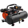 Compresor portabil fara ulei Ultra-silentios, 860 W, 70 l/min, 8 Bar, Capacitate rezervor 8 l