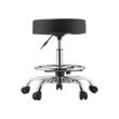 Scaun salon/frizerie/laborator, max 226 kg, rotatie 360 grade, Reglabil inaltime 520-680 mm, suport picioare