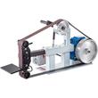 Slefuitor profesional de banc cu banda, 1500 W, 0-2800 rpm, masa reglabila, Otel, Banda 5.08 x 208.28 cm