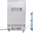Aparat de facut gheata, 41 kg/zi, Stocare 6 kg, Afisaj led, Auto-Curatare, Inox, 32 de cuburi pe ciclu, alimentare apa rtea/bidon