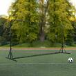 Poarta pentru antrenament fotbal, 366 x 121 x 183H, 4 x tarusi de fixare, geanta transport