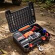 Troliu electric portabil, alimentare 12 V CC, franghie sintetica, Telecomanda Wi-Fi, capacitate 2041 kg, lungime 10 m