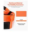 Curea de remorcare pentru off-road, lungime 2.4 m, Rezistenta la rupere 16 tone, bucla tripla, latime 76.2 mm