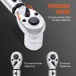 Cheie dinamometrica 3/8 inch, cuplu 14-110 Nm, Crom-Vanadiu, 3 adaptoare