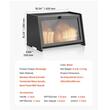 Cutie trapezoidala pentru paine, 420x250x260 mm, Lemn bambus, Negru