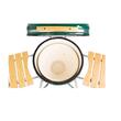 Grill Strend Pro Kamado, Ceramica si Inox, diametru 57.4 cm, Verde, 145x85x125 cm
