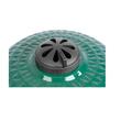 Grill Strend Pro Kamado, Ceramica si Inox, diametru 57.4 cm, Verde, 145x85x125 cm