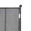 Poarta de siguranta pentru animale de companie au copii, Latime 147 cm, Inaltime 790 mm, Negru, Retractabila