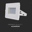 Proiector led, 50W, 6500K, IP65, 4300 lm, Alb, aluminiu