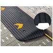 Rampa din cauciuc, pentru borduri, praguri, max 15 t, dimensiune 110 x 32 x 3.8 cm