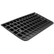 Rampa din cauciuc, pentru borduri, praguri, max 15 t, dimensiune 90.2 x 45.7 x 7.6 cm