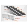 Rampa portabila si pliabila din Aluminiu, dimensiune 121.8 x 73.7 x 5.1 cm, cu manere pentru transport