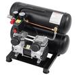 Compresor portabil fara ulei Ultra-silentios, 650 W, 56 l/min, 8 Bar, Capacitate rezervor 18 l