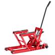 Cric hidraulic pentru motociclete, capacitate max 680 kg, Inaltime 115-385 mm, fixare chingi cu clichet