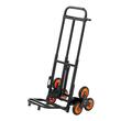 Carucior pentru urcat scarile, 6 roti, Capacitate 100 kg, Otel, 745 x 490 x 1120 mm, maner telescopic, greutate 11 kg