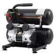 Compresor portabil fara ulei Ultra-silentios, 650 W, 56 l/min, 8 Bar, Capacitate rezervor 18 l