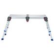 Scara tip platforma, portabila si pliabila, Aluminiu, 1 x treapta, max 227 kg, Inaltime reglabila 60-508 mm, anti-derapanta