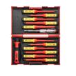 Set 12 surubelnite cu maner interschimbabil 1000 V, VDE/GS, Crom Vanadiu, Magnetice, Geanta transport