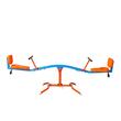 Balansoar pentru copii, 2 locuri, Otel, Rotatie 360 grade, Capacitate max 136 kg, 2640 x 930 x 710 mm