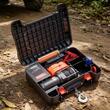 Troliu electric portabil, alimentare 12 V CC, franghie sintetica, Telecomanda Wi-Fi, capacitate 1587 kg, lungime 10 m, IP55