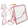Poarta pentru antrenament fotbal, 100 x 100 x 100 cm, 4 x tarusi de fixare