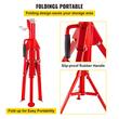 Suport pentru tevi cu cap in V, max 12 inch, Portabil, Inaltime reglabila 71-132 cm, capacitate 2 tone