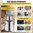 Cazan pentru distilat alcool, Inox si Cupru, Capacitate 11.4 l
