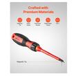 Set 12 surubelnite cu maner interschimbabil 1000 V, VDE/GS, Crom Vanadiu, Magnetice, Geanta transport