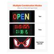 Reclama luminoasa led, Programabila, 64x160 px, Bluetooth, USB, P6 Full Color, IP65, Aluminiu/ABS, 990x412x55 mm
