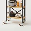 Set 4 roti pivotante cu inaltime reglabila, 3", max 82 kg / roata, ABS si Otel