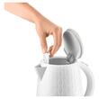 Fierbator electric cordless, Capacitate 1.7 l, Putere 2200 W, Filtru anticalcifiere detasabil si lavabil, Turnare fara picurare