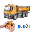 Camion basculanta cu telecomanda, scara 1:14, Tractiune 4 roti, 2 x baterii, incarcare USB, capacitate incarcare 7 kg