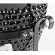 Grill Strend Pro Kamado, Ceramica si Inox, diametru 27 cm, Negru, 35x40.5x55 cm