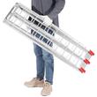 Rampa mobila pentru incarcare /descarcare, capacitate maxima 340 Kg, Aluminiu, 2260 x 305 x 50 mm