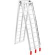 Rampa mobila pentru incarcare /descarcare, capacitate maxima 340 Kg, Aluminiu, 2260 x 305 x 50 mm