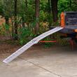 Rampa mobila pentru incarcare /descarcare, capacitate maxima 340 Kg, Aluminiu, 2260 x 305 x 50 mm