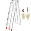 Rampa mobila pentru incarcare /descarcare, capacitate maxima 340 Kg, Aluminiu, 2260 x 305 x 50 mm
