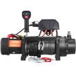 Troliu electric cu franghie sintetica, Vevor 12V, capacitate 5900 kg, Lungime cablu 26 m, Telecomanda WiFi, IP67