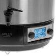 Aparat sterilizare pentru conserve Adler 28 l, 2600 W, diametru 36 cm, Inaltime 30.5 cm, Afisaj led