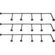 Set 3 suporturi pentru raft Vivatechnix Industrial, 34 x 176 cm, capacitate 100 kg, fara blaturi