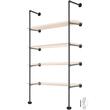Set 3 suporturi pentru raft Vivatechnix Industrial, 34 x 176 cm, capacitate 100 kg, fara blaturi