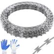 Set 3 role de sarma ghimpata, Otel galvanizat, lungime totala 45 m