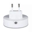 Lampa de veghe cu senzor de lumina, 3000K, 2xUSB, 10 lm