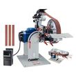 Slefuitor profesional de banc cu banda, 1500 W, 0-2900 rpm, Control viteza variabila, Otel, Banda 1828.8 - 2082.8 x 50.8mm