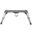 Scara tip platforma, portabila si pliabila, Aluminiu, 2 x treapta, max 200 kg, Inaltime 49 cm, anti-derapanta
