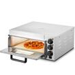 Cuptor electric profesional pentru Pizza cu diametru 356 mm, Inox, 1500 W, 1 x Etaj, Temperatura reglabila sus/jos 50-350 ° C, Timp coacere reglabil