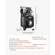 Compresor vertical fara ulei, 1.5 kW, 113 l/min, 6.2 Bar, Capacitate rezervor 30 l